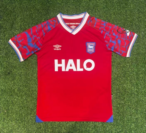 2025/26 Ipswich Town F.C. Away Red Thailand Soccer Jersey AAA-95/1040/416