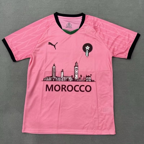 2025/26 City Version Morocco Pink Thailand Training Soccer Jerseys-23