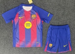 2025/26 Barcelona Home Red & Blue Soccer Uniform-315/SKE/36