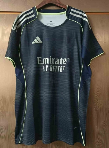2025/26 Rea Madrid Away Black Thailand Female Soccer Jersey AAA-JJ