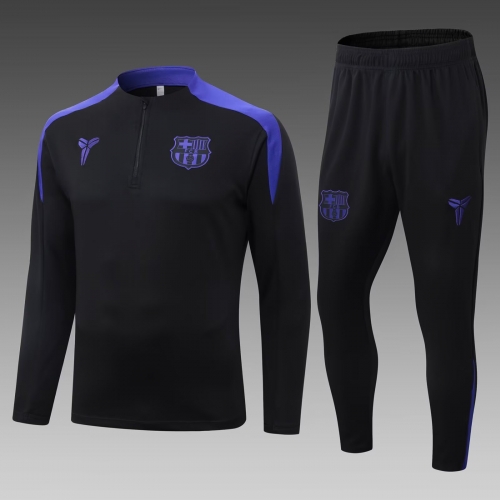 2025/26 Barcelona Black Thailand Soccer Uniform-815/411