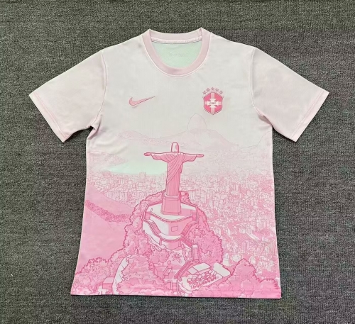 2025/26 Special Version Brazil Pink Thailand Soccer Jersey AAA-705/709