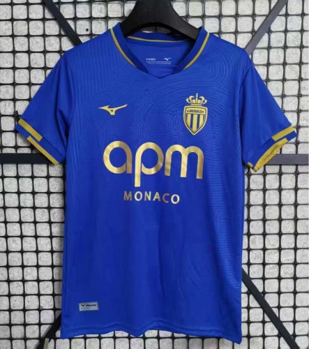2025/26 Monaco Away Blue Thailand Soccer Jersey AAA-95