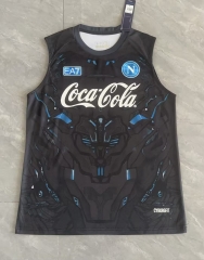 2025/26 Napoli Black & Gray Thailand Training Soccer Vest -07