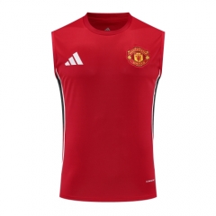 2025/26 Manchester United Red Thailand Soccer Training Vest-418
