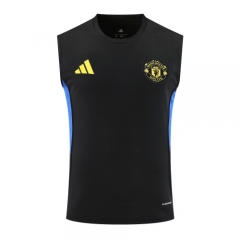 2025/26 Manchester United Black Thailand Soccer Training Vest-418