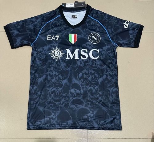 2025/26 Halloween Napoli Black Thailand Soccer Jersey AAA-07