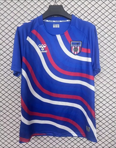 2025/26 Sunderland Blue Thailand Football Pre-match Jersey AAA-95