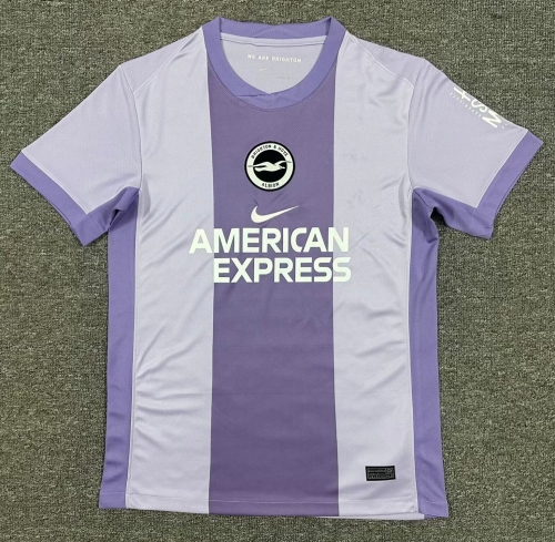 2025/26 Brighton & Hove Albion Away Gray Thailand Soccer Jersey AAA-95/23/1040