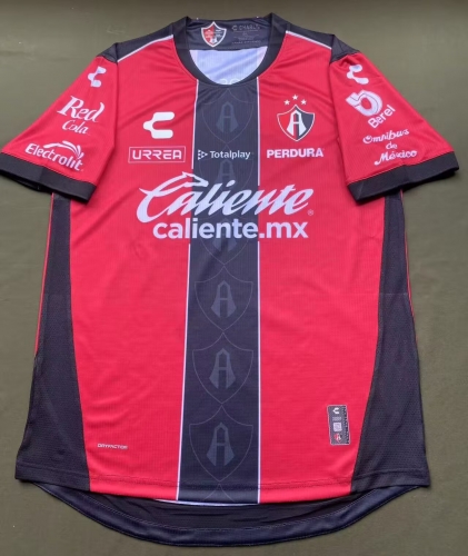 Player Version 2025/26 Atlas FC Home Red Thailand Soccer Jersey AAA-912