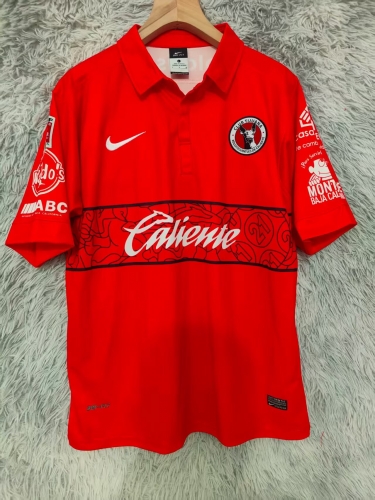 12/13 Retro Version Club Tijuana Home Red  Thailand Soccer Jersey AAA-2178