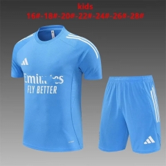 2025/26 Rea Madrid Light Blue Soccer Tracksuit Uniform-801
