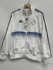 2025/26 Rea Madrid White Windbreaker Hoodies Top-C1