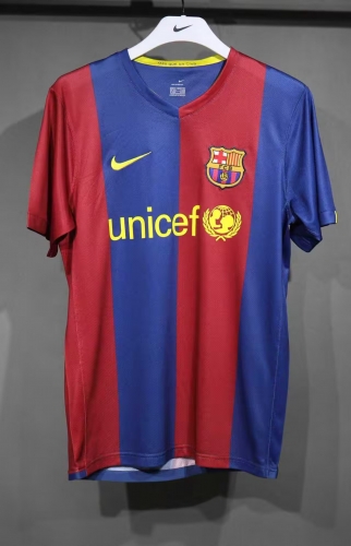 Player Retro Version 06/07 Barcelona Home Red & Blue Thailand Soccer Jerseys-703