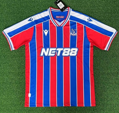 2025/26 Crystal Palace Home Red & Blue Thailand Soccer Jersey AAA-95/320