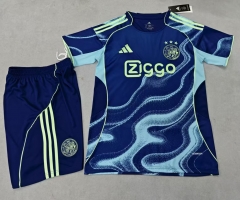 2025-26 Ajax Away Royal Blue Soccer Uniform-315/208