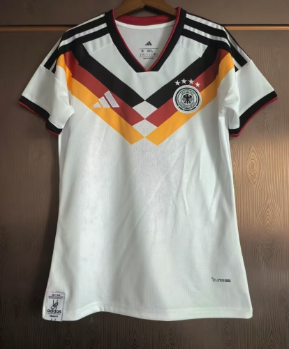 2025/26 Germany Home White Female Thailand Soccer Jersey AAA-JJ