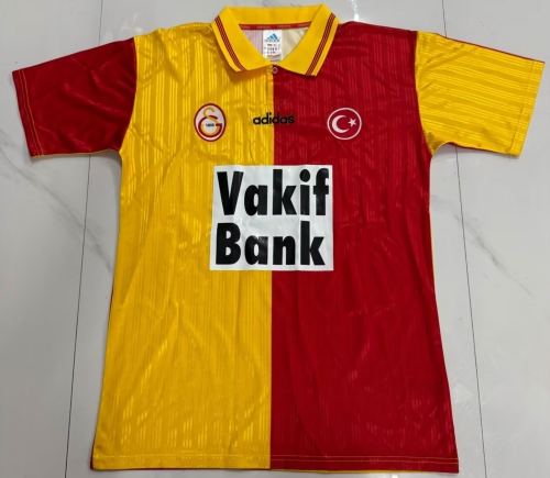 96/97 Retro Version Galatasaray SK Home Red Thailand Soccer Jerseys AAA-503