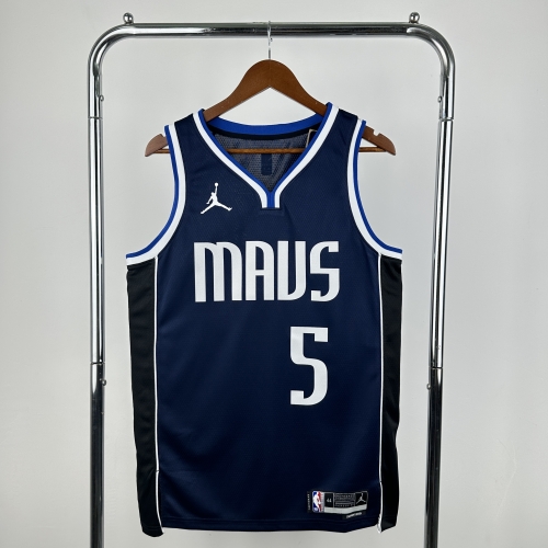 2023 Season Feiren Version NBA Dallas Mavericks Royal Blue #5 Jersey-311