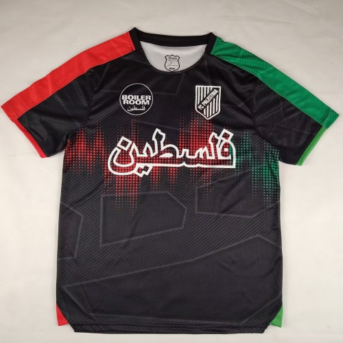 2025/26 Palestine Black Thailand Soccer Jersey AAA-38