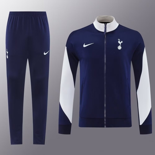 2025/26 #01 Tottenham Hotspur Royal Blue Thailand Soccer Jacket Uniform-LH