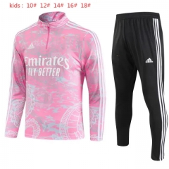 2023/24 Special Versio Rea Madrid Pink Kids/Youth Soccer Tracksuit Uniform-GDP/815