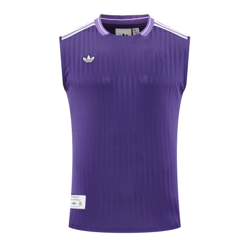 2025/26 Rea Madrid Purple Thailand Soccer Training Vest-418