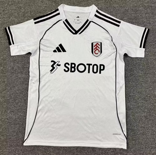 2025/26 Fulham FC Home White Thailand Soccer Jersey AAA-1040