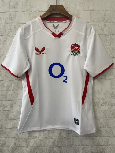 2025 England Home White Thailand Rugby Shirts-805