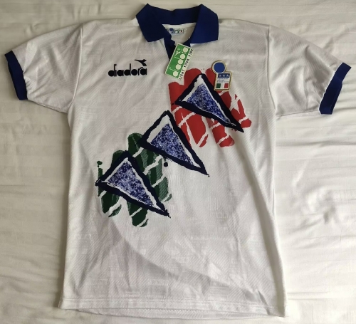94 Retro Version Italy Away Thailand Soccer Training Jerseys-1041