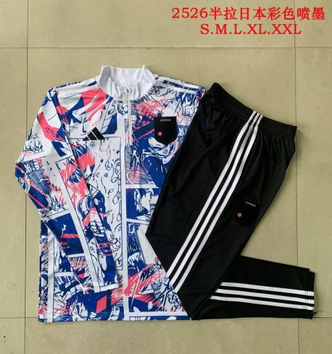 2025/26 Japan Color Thailand Soccer Tracksuit Uniform-815
