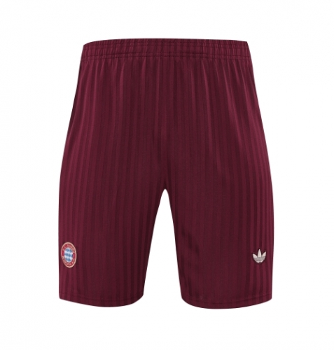 2025/26 Bayern München Red Thailand Soccer Training Shorts-418