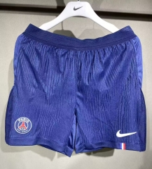 Player Version 2025/26 Paris SG Home Royal Blue Soccer Shorts-703