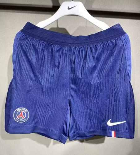 Player Version 2025/26 Paris SG Home Royal Blue Soccer Shorts-703