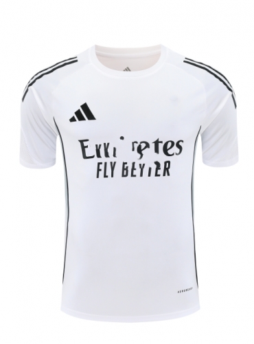 2025/26 Rea Madrid White Thailand Soccer Training Jerseys-418