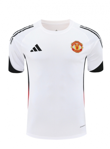 2025/26 Manchester United White Thailand Soccer Training Jerseys-418