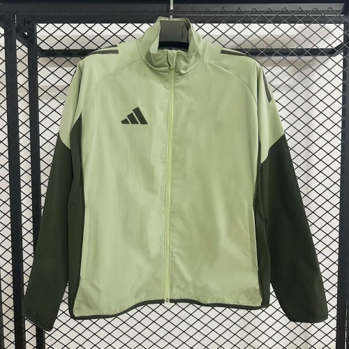 2025/26 Rea Madrid Grass Green Windbreaker Hoodies Top-47