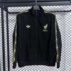 2025/26 Mexico Black  Windbreaker Hoodies Top-47