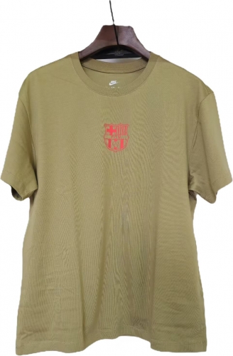 2025/26 Barcelona Turmeric Soccer T-Shirts-308