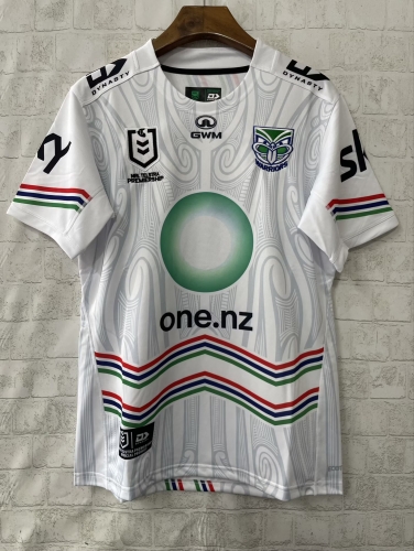 2025 Warriors White Rugby Shirts-805
