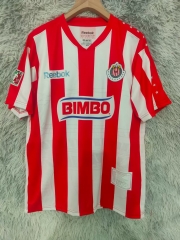 2010 Special Retro Version Deportivo Guadalajara Red & White Thailand Soccer Jersey AAA-2178