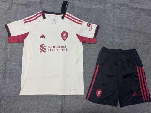 2025/26 Liverpool Away White Thailand Soccer Uniform-KS