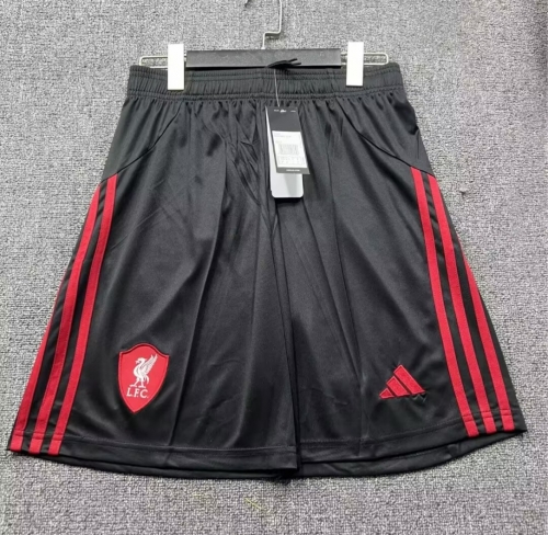 2025/26 Liverpool Away Black Thailand Soccer Shorts-315