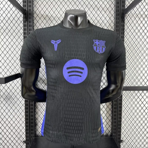 Player Jointed Version 2025/26 Barcelona Black Thailand Soccer Jerseys AAA-308
