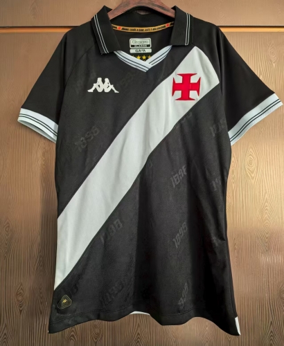 2025/26 CR Vasco da Gama Home Black Female Soccer Jersey AAA-JJ