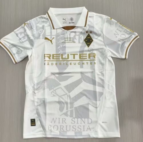 2025/26 Special Version Borussia Mönchengladbach White Thailand Soccer Jersey AAA-23