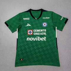2025/26 Cruz Azul Goalkeeper Green Thailand Soccer Jersey AAA-47