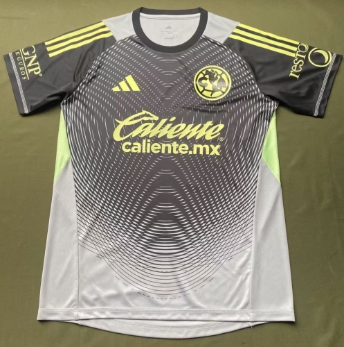 Player Version 2025/26 Club América Goalkeeper Gray Thailand Soccer Jersey AAA-912