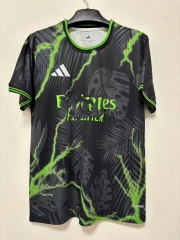 Special Version 2025/26 Rea Madrid Black & Green Thailand Soccer Jersey AAA-23