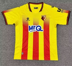 2025/26 Watford Home Yellow & Red Thailand Soccer Jersey AAA-1040